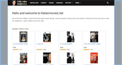 Desktop Screenshot of italianmovies.net