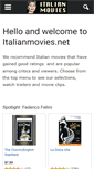 Mobile Screenshot of italianmovies.net